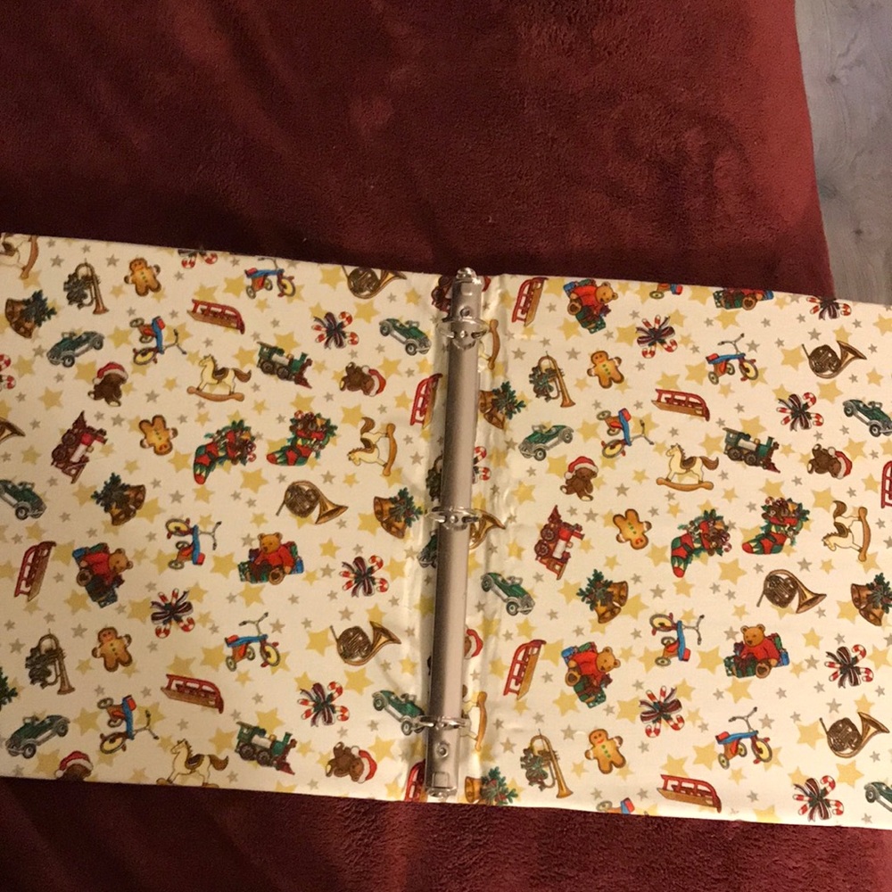 Homemade 3 ring binder - Picture 2 of 2